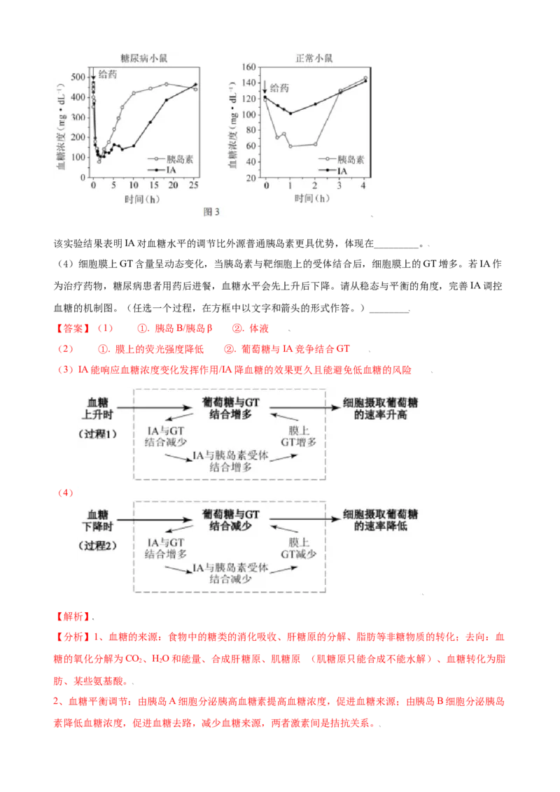 解密12体液调节（讲义)（教师版）_新高考复习资料_2023年新高考复习资料_二轮复习_高频考点解密2023年高考生物二轮复习讲义+分层训练（全国通用）288808838