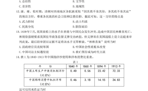 辽宁省丹东市2024-2025学年高一上学期教学质量调研测试历史试卷_2024年12月试卷_1213辽宁省丹东市2024-2025学年高一上学期12月教学质量调研测试