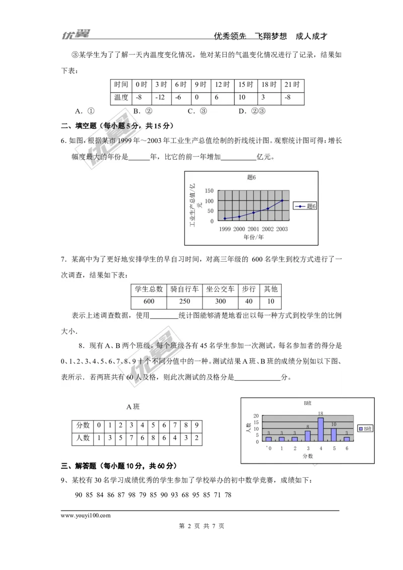 第5章检测1_湘教版初中数学课件_数学湘教版7上教案PPT课件配套资料_数学湘教版初中7年级上册习题试题_复习资料_单元检测