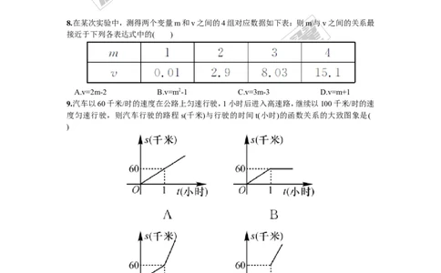 4.1.2函数的表示法_湘教版初中数学课件_数学湘教版8下教案PPT课件配套资料_数学湘教版初中8年级下册习题试题_同步练习
