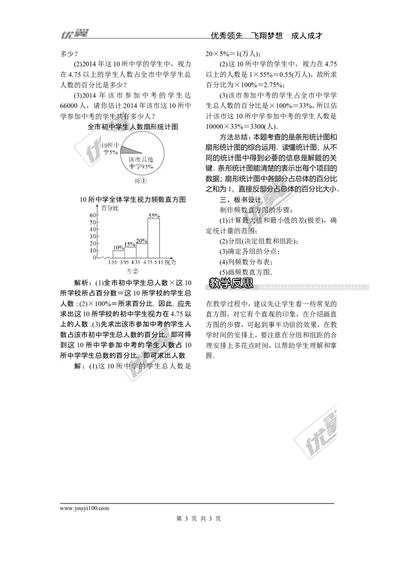 5.2频数直方图_湘教版初中数学课件_数学湘教版8下教案PPT课件配套资料_数学湘教版初中8年级下册word教案