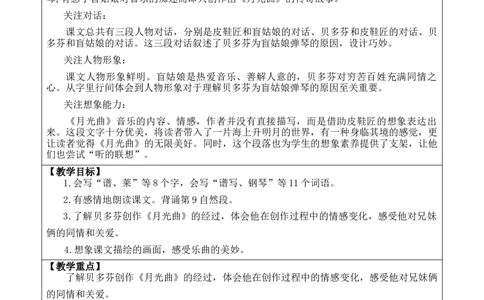 23月光曲教案_6上语文-保存转存之后查看_03第1套课件+教案配套部编六上语文_7第七单元_23月光曲