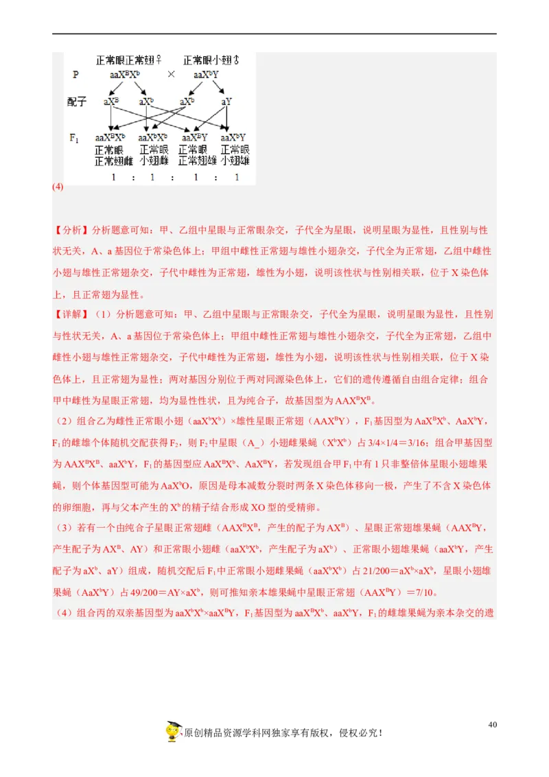 解密06遗传的基本规律（分层训练)（解析版）_新高考复习资料_2023年新高考复习资料_二轮复习_高频考点解密2023年高考生物二轮复习讲义+分层训练（全国通用）288808838