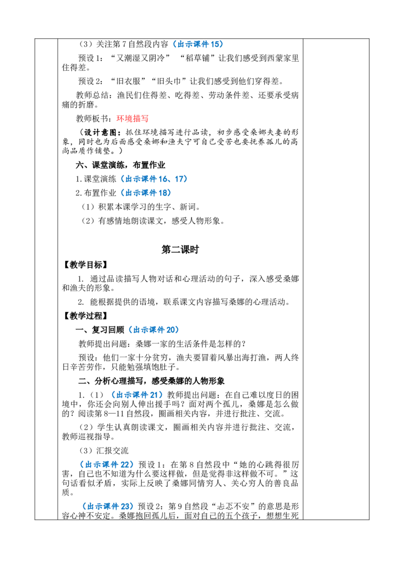 14穷人教案_6上语文-保存转存之后查看_03第1套课件+教案配套部编六上语文_4第四单元_14穷人