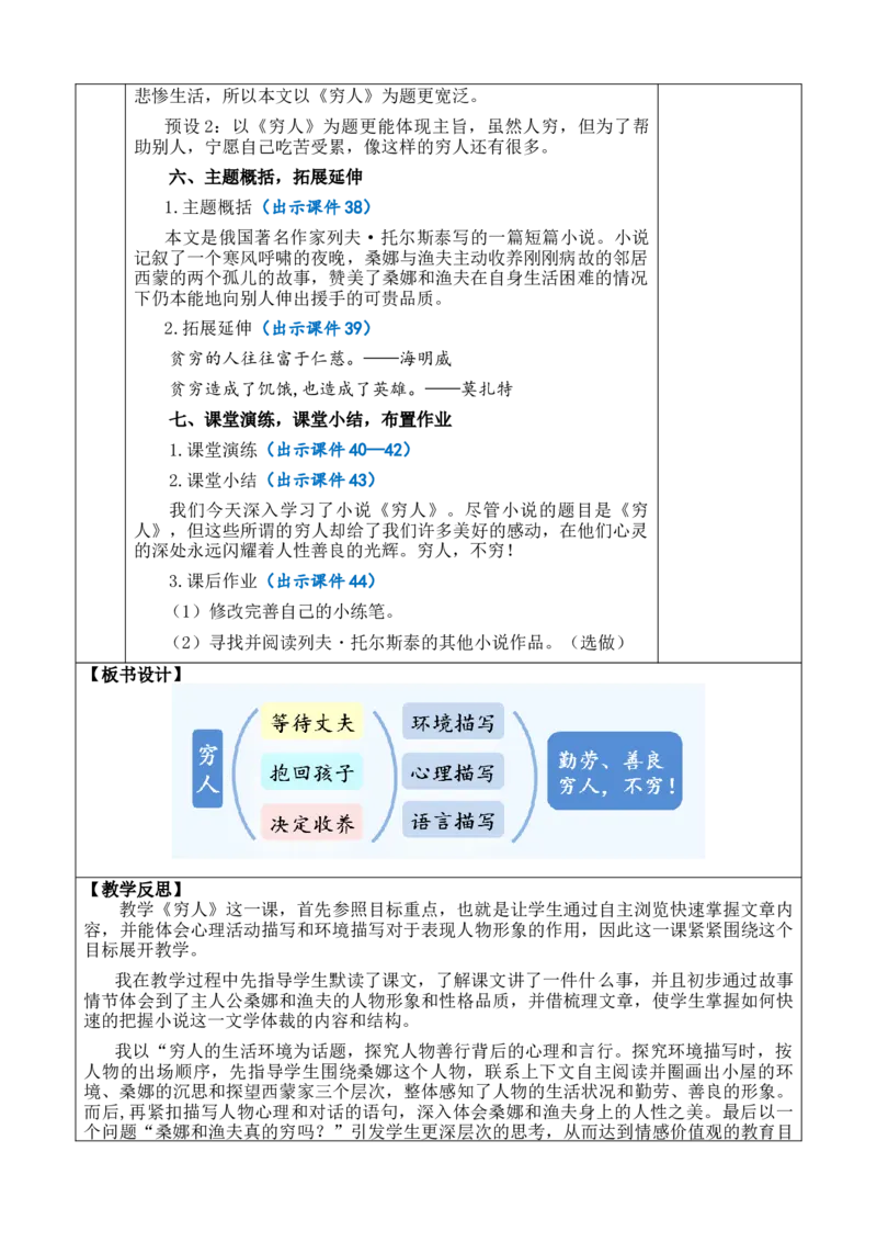 14穷人教案_6上语文-保存转存之后查看_03第1套课件+教案配套部编六上语文_4第四单元_14穷人