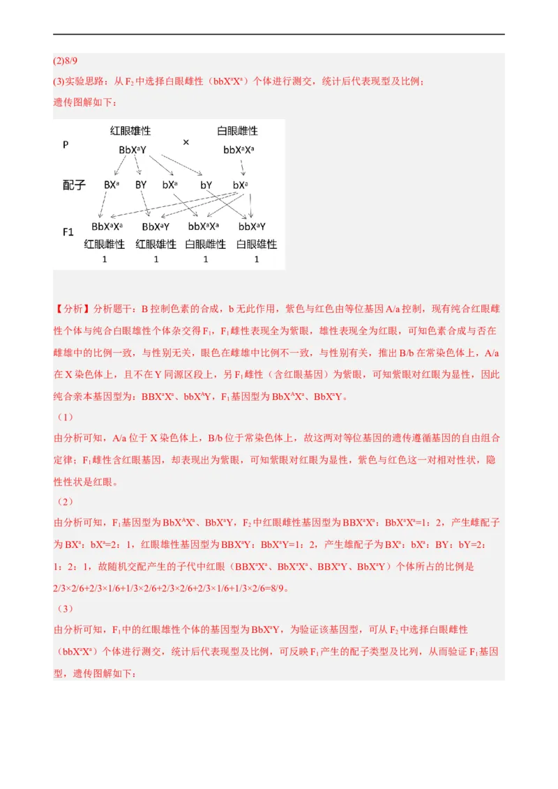 解密07遗传的细胞学基础（分层训练)（解析版）_通用版（老高考）复习资料_2023年复习资料_二轮复习_高频考点解密2023年高考生物二轮复习讲义+分层训练（全国通用）