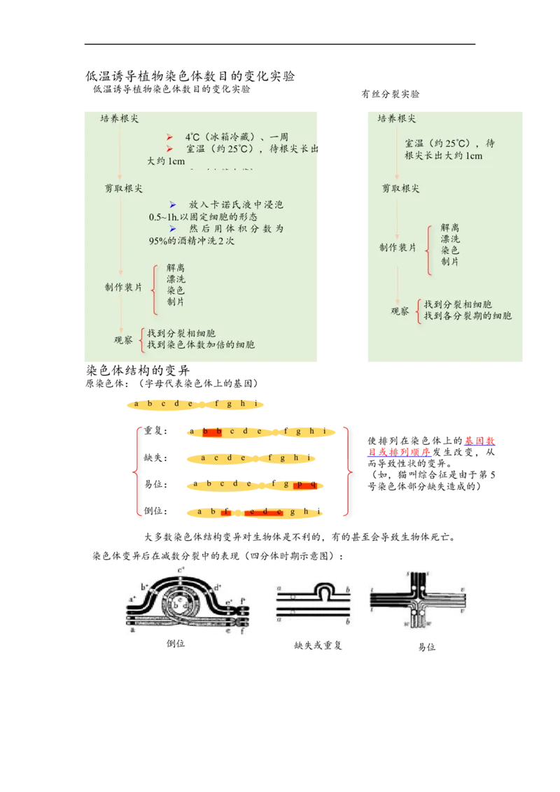 解密09生物的变异（讲义)（教师版）_通用版（老高考）复习资料_2023年复习资料_二轮复习_高频考点解密2023年高考生物二轮复习讲义+分层训练（全国通用）