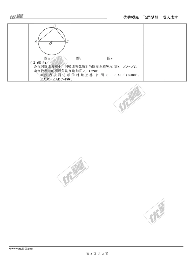 第21讲圆的基本性质_湘教版初中数学课件_数学湘教版9下教案PPT课件配套资料_数学湘教版初中9年级下册--5.中考知识点梳理_第六单元圆
