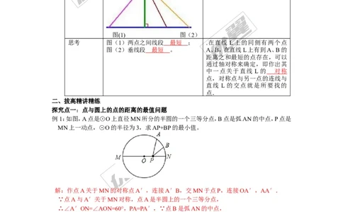 17.圆中的最值问题_人教版数学九年级上册_版本一_人教版数学九年级上册（RJ）--10精品专题_人教版数学九年级上册（RJ）--10精品专题