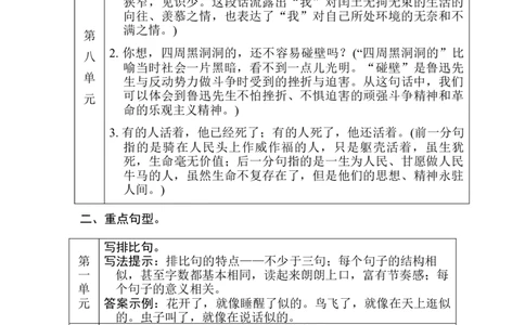 4.句子_6上语文-保存转存之后查看_15专项练习部编六上语文_专项练习_第一部分语言积累与运用_(一)语基要素梳理