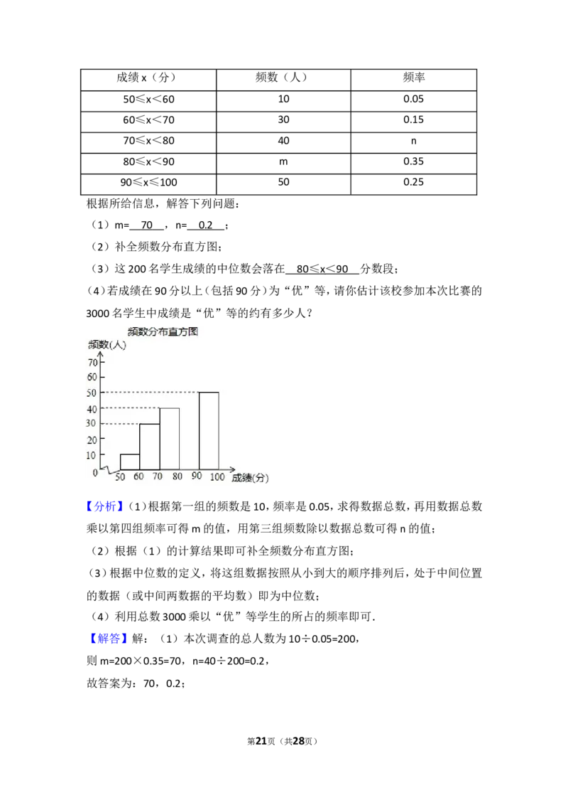 2017年甘肃省张掖市中考数学试卷_湘教版初中数学课件_数学湘教版7上教案PPT课件配套资料_数学湘教版初中7年级上册习题试题_期中、期末、月考、中考真题_2017各地中考真题