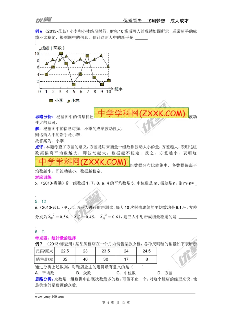 用样本估计总体专题_湘教版初中数学课件_数学湘教版9上教案PPT课件配套资料_数学湘教版初中9年级上册--6.各阶段精品试题_复习资料
