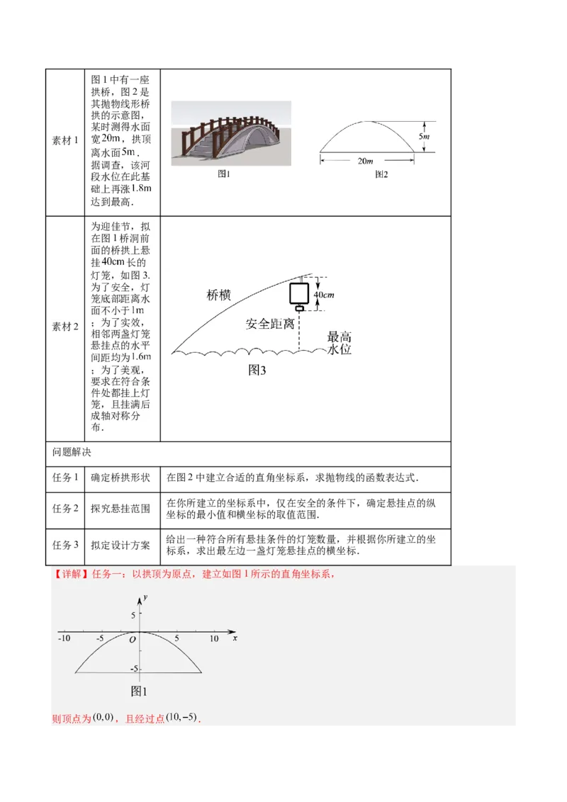 22.3实际问题与二次函数（第二课时）（分层作业）解析版_人教版数学九年级上册_版本二_九年级数学上册（人教版）_分层作业