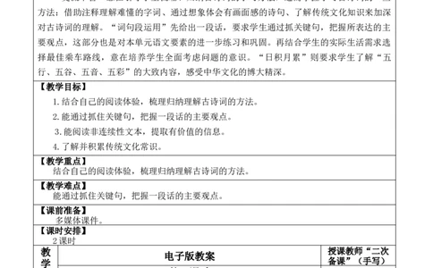 语文园地六教案_6上语文-保存转存之后查看_03第1套课件+教案配套部编六上语文_6第六单元_语文园地六