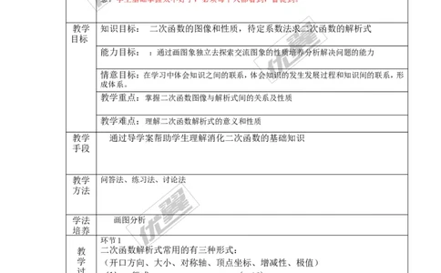 22.2二次函数与一元二次方程2_人教版数学九年级上册_版本一_人教版数学九年级上册（RJ）--3学案_人教版数学九年级上册（RJ）--3学案