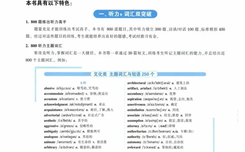 HY新版专八听力800题_英语专八真题c_专八各板块专项资料合集_B6-专八听力800题