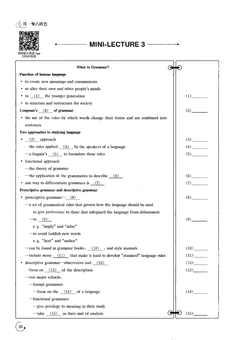 part1应试指南与分题型突破_英语专八真题c_专八版本1(优先学)_专八各类练习(赠送资料)_星火专八练习_专八听力1000题_拆分版本