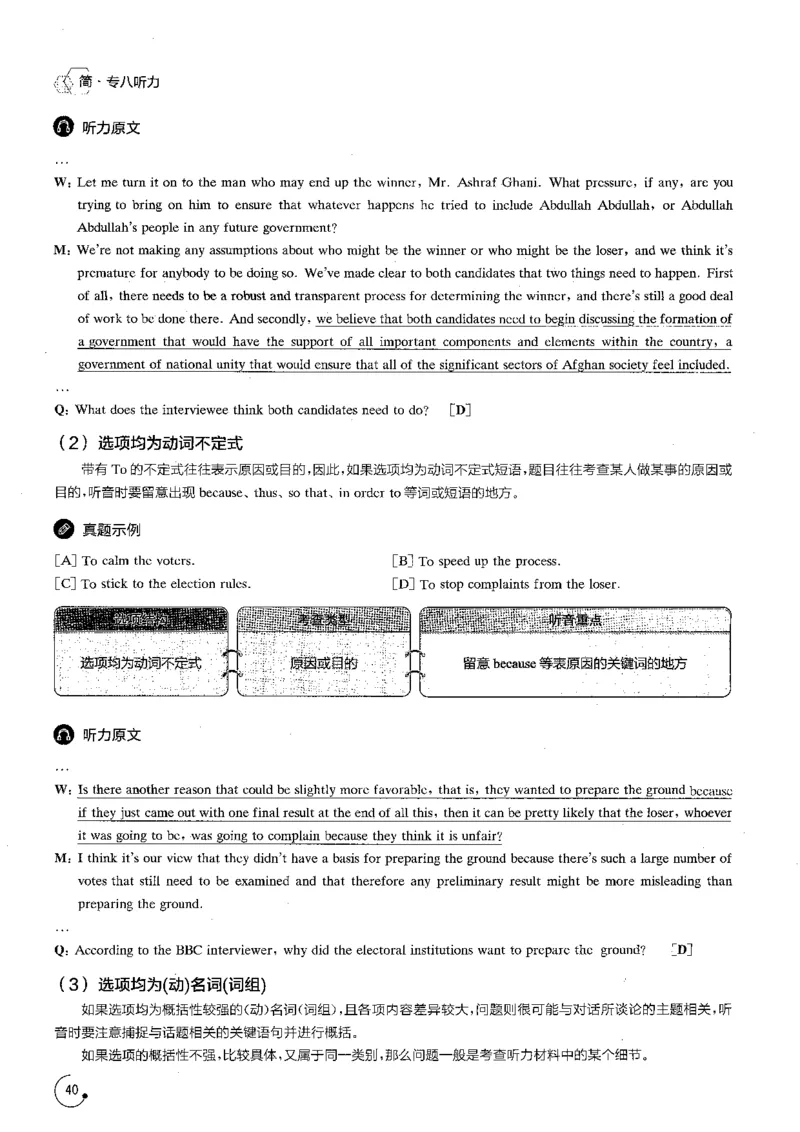 part1应试指南与分题型突破_英语专八真题c_专八版本1(优先学)_专八各类练习(赠送资料)_星火专八练习_专八听力1000题_拆分版本