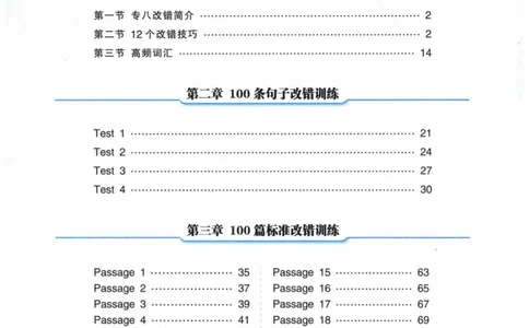 HY新版专八改错1100题_英语专八真题c_专八各板块专项资料合集_B2-专八改错1100题