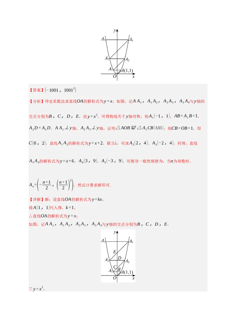专题02二次函数（9知识&23题型&6易错&6方法清单）（期中知识清单）（教师版）_人教版数学九年级上册_版本二_九年级数学上册（人教版）_期末专项复习-U276_期中总复习