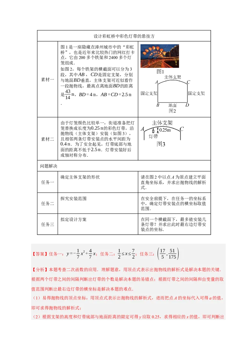专题02二次函数（9知识&23题型&6易错&6方法清单）（期中知识清单）（教师版）_人教版数学九年级上册_版本二_九年级数学上册（人教版）_期末专项复习-U276_期中总复习