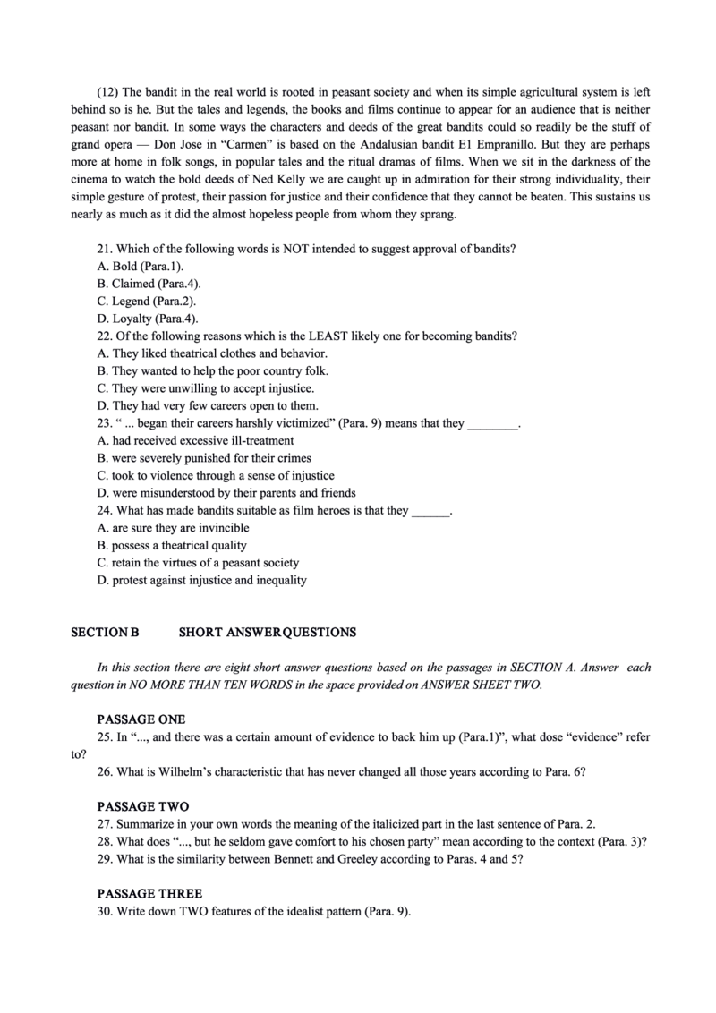 2019年英语专八真题(可复制可搜索)_英语专八真题c_专八历年真题2009-2025_新题型专八(2009~2025)_2019年专八真题+音频+解析