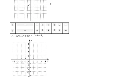 专题01二次函数的图象和性质（专项训练）（学生版）_人教版数学九年级上册_版本二_九年级数学上册（人教版）_单元知识复习专项-U105_2026版