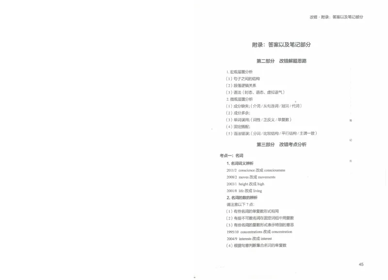 2022专八改错_英语专八真题c_专八版本1(优先学)_专八各类练习(赠送资料)_王菲改错八宗罪（22年）