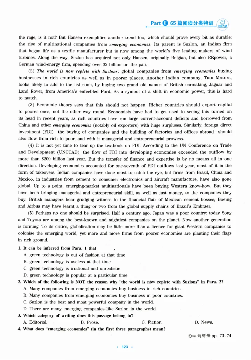 part265篇阅读分类特训_英语专八真题c_专八版本1(优先学)_专八各类练习(赠送资料)_华研专八练习_华研新版专八_华研专八阅读180篇_最新版_拆分版本