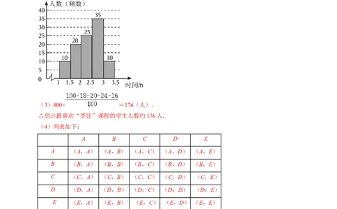 专题01统计与概率综合习题（中考真题）（教师版）_人教版数学九年级上册_版本二_九年级数学上册（人教版）_同步讲义-U18_2025版