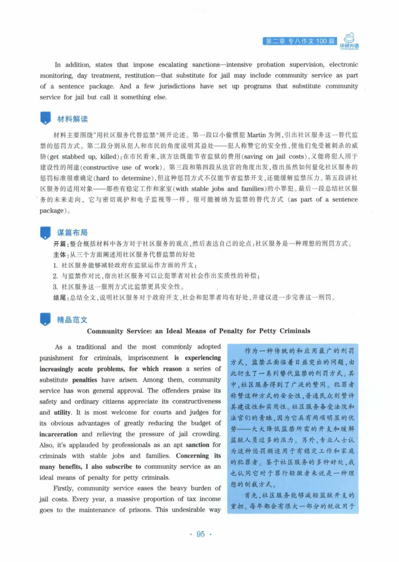 HY新版专八写作100篇_英语专八真题c_专八各板块专项资料合集_B7-专八写作100篇