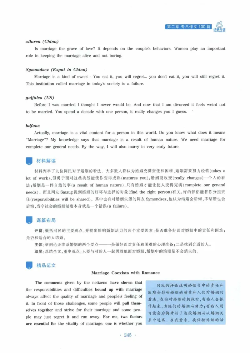 HY新版专八写作100篇_英语专八真题c_专八各板块专项资料合集_B7-专八写作100篇
