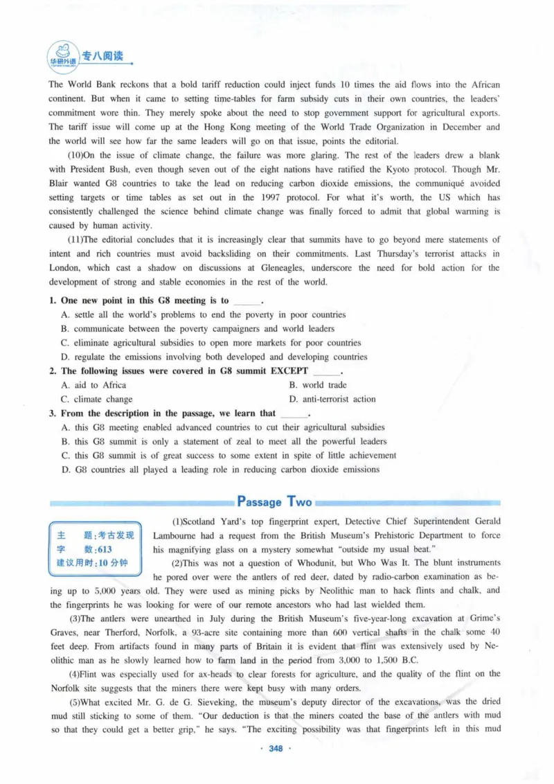 HY新版专八阅读180篇_英语专八真题c_专八各板块专项资料合集_B5-专八阅读180篇
