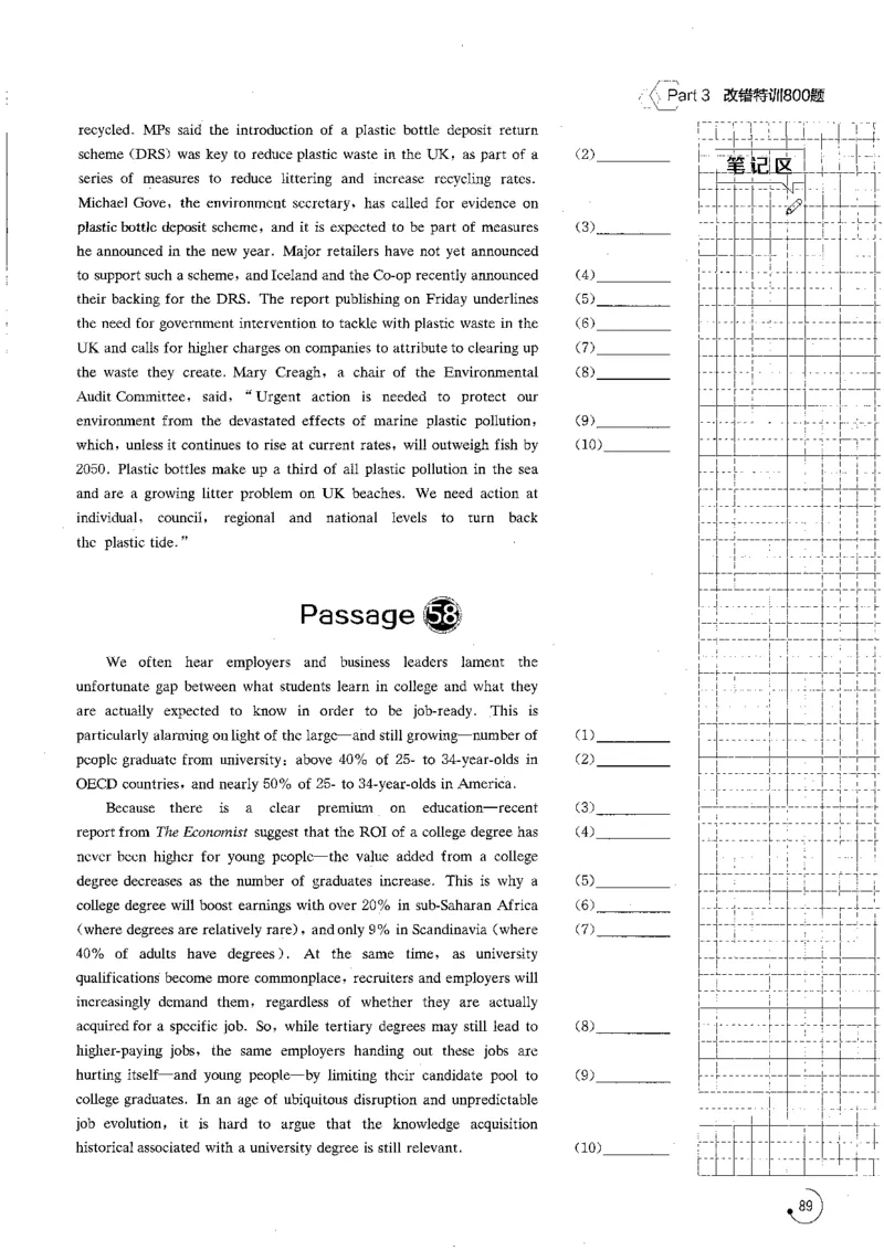 part3改错特训800题_英语专八真题c_专八版本1(优先学)_专八各类练习(赠送资料)_星火专八练习_专八改错1200题_拆分版本