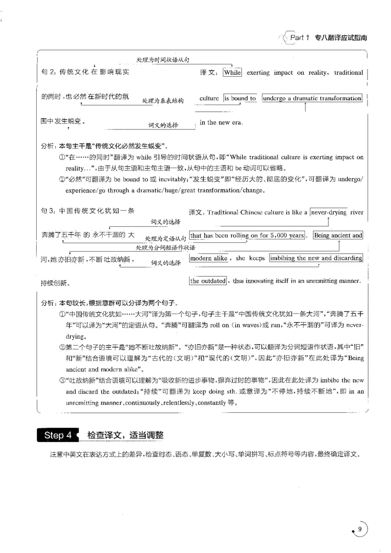 part1翻译应试指南_英语专八真题c_专八版本1(优先学)_专八各类练习(赠送资料)_星火专八练习_专八翻译180篇_拆分版本