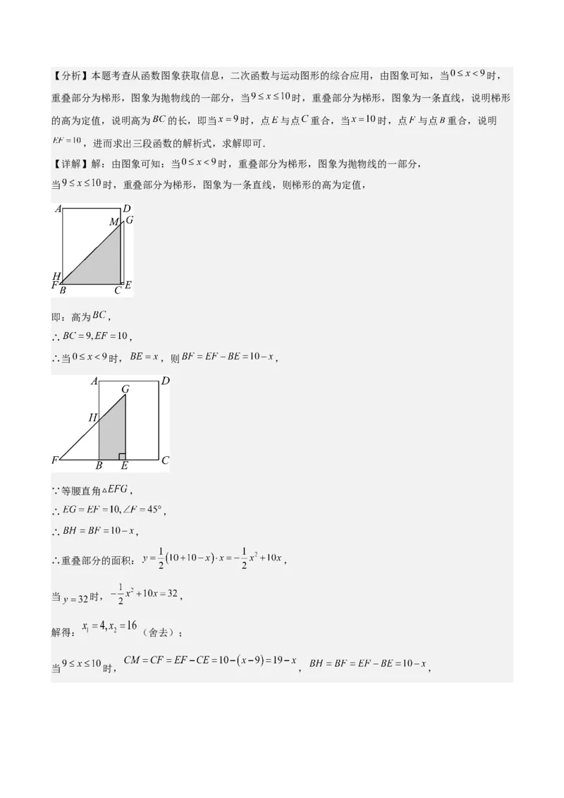 专题02二次函数拓展之几何篇（教师版）（优质类型）_人教版数学九年级上册_版本二_九年级数学上册（人教版）_基础中等题型过关专练-U343_2025版