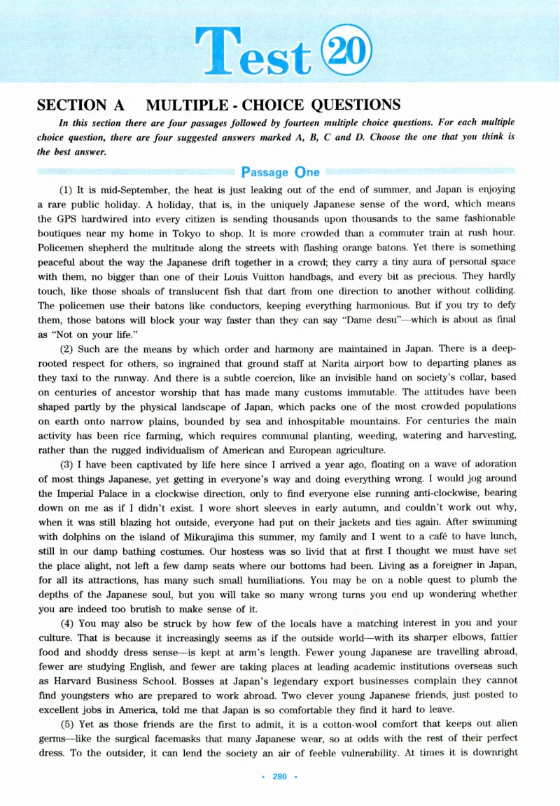 part365篇阅读模拟集训_英语专八真题c_专八版本1(优先学)_专八各类练习(赠送资料)_华研专八练习_华研新版专八_华研专八阅读180篇_最新版_拆分版本