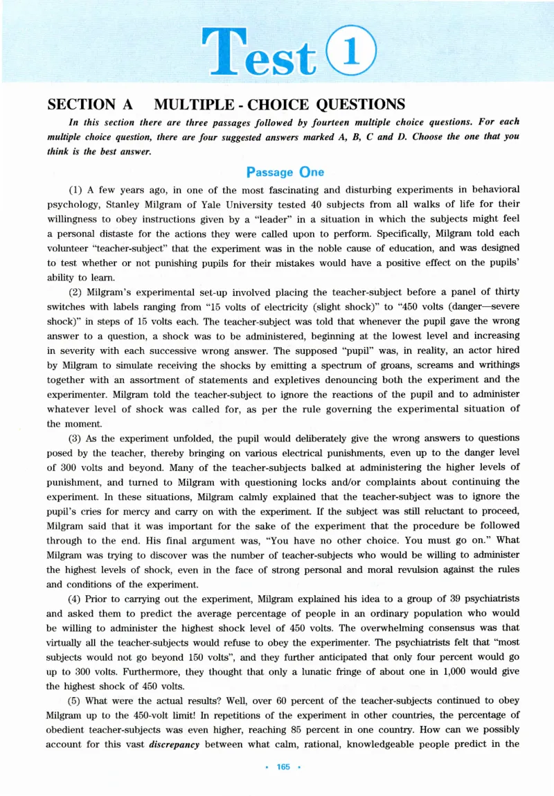 part365篇阅读模拟集训_英语专八真题c_专八版本1(优先学)_专八各类练习(赠送资料)_华研专八练习_华研新版专八_华研专八阅读180篇_最新版_拆分版本