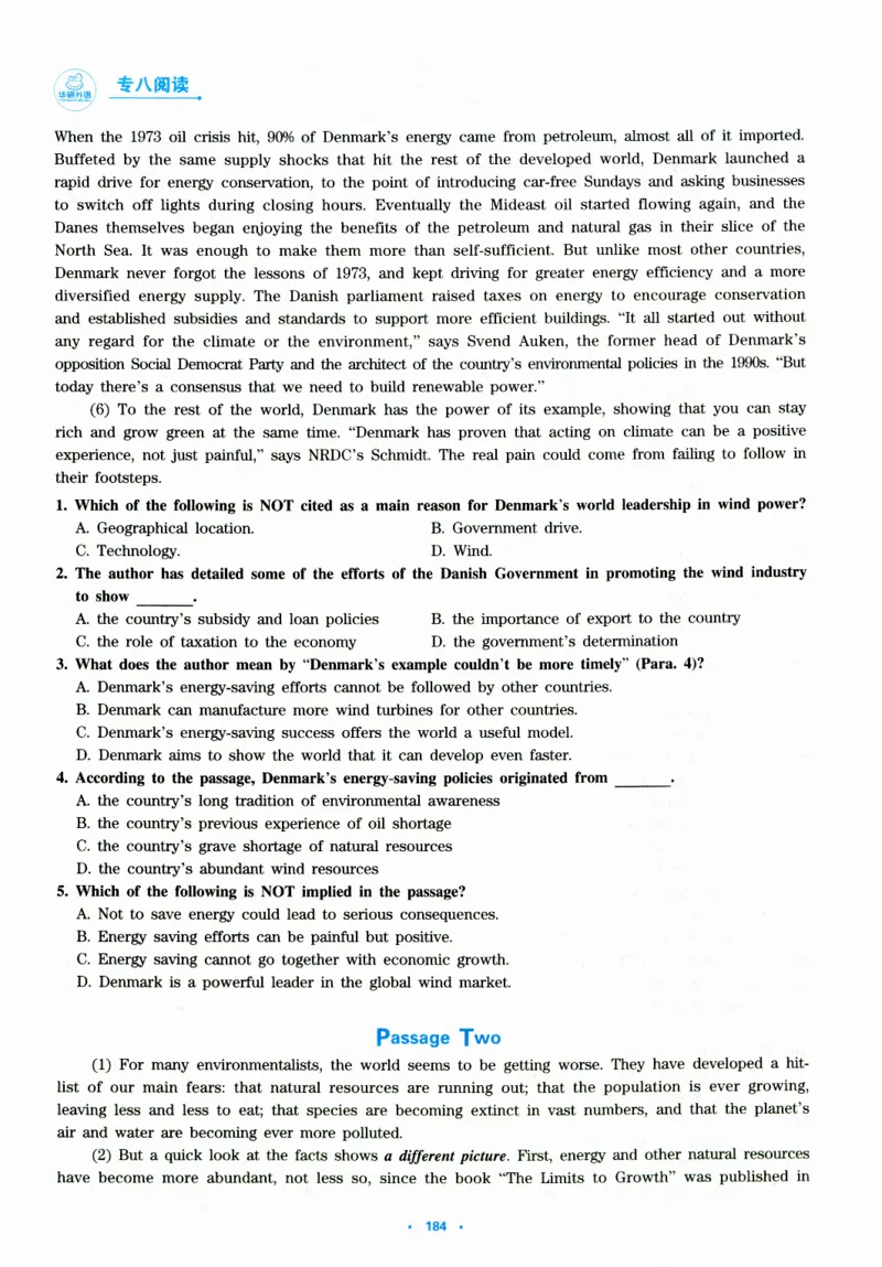 part365篇阅读模拟集训_英语专八真题c_专八版本1(优先学)_专八各类练习(赠送资料)_华研专八练习_华研新版专八_华研专八阅读180篇_最新版_拆分版本