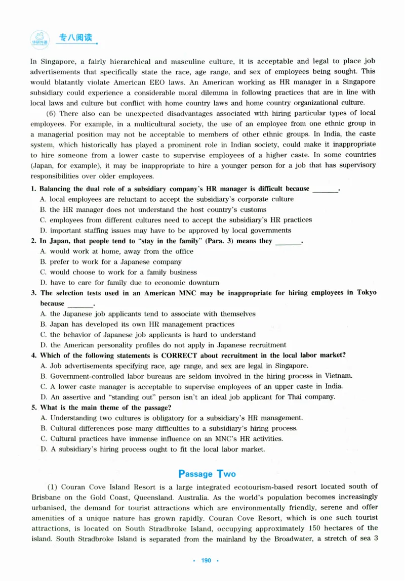 part365篇阅读模拟集训_英语专八真题c_专八版本1(优先学)_专八各类练习(赠送资料)_华研专八练习_华研新版专八_华研专八阅读180篇_最新版_拆分版本