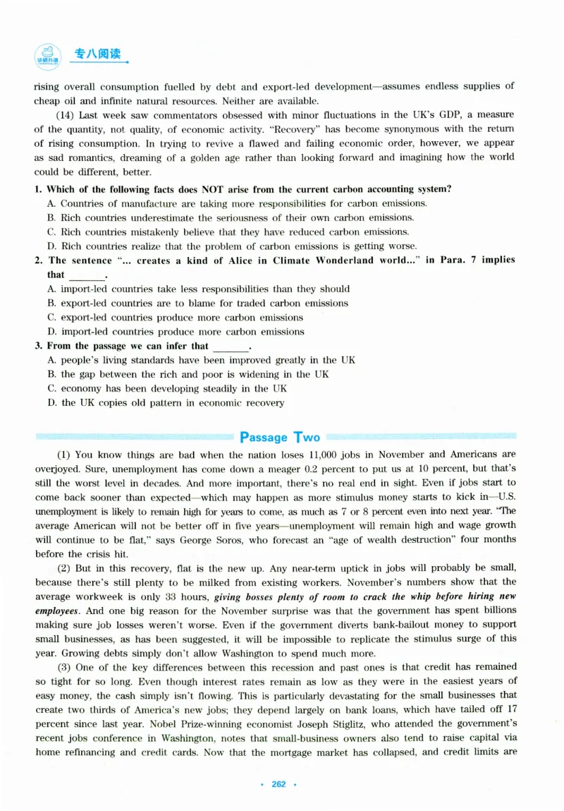 part365篇阅读模拟集训_英语专八真题c_专八版本1(优先学)_专八各类练习(赠送资料)_华研专八练习_华研新版专八_华研专八阅读180篇_最新版_拆分版本