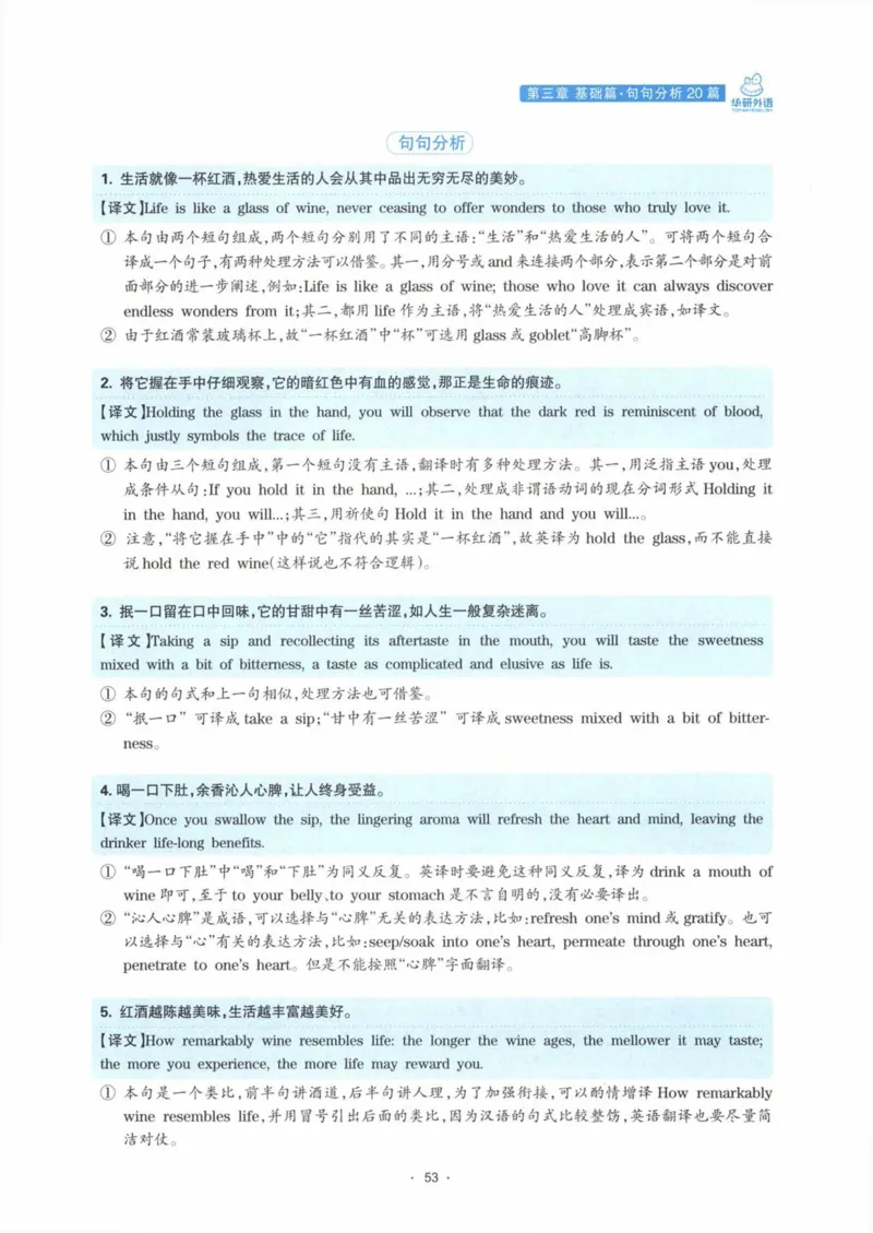 HY新版专八翻译160篇_英语专八真题c_专八各板块专项资料合集_B4-专八翻译160篇