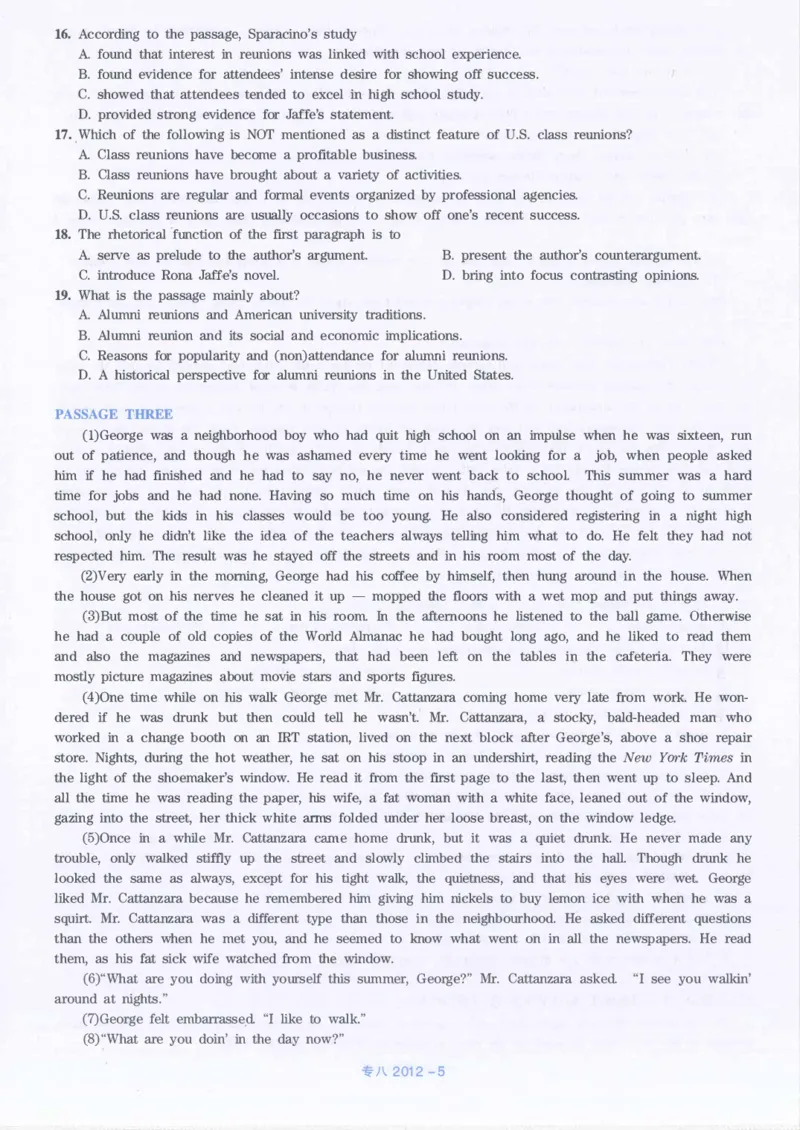 2012年英语专八真题(可复制可搜索)_英语专八真题c_专八历年真题2009-2025_新题型专八(2009~2025)_2012年专八真题+音频+解析