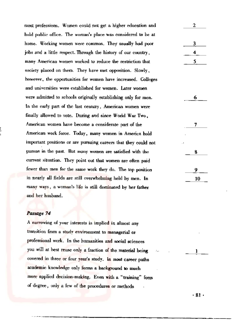 电子书王文琴专业八级考试校对与改错100篇_英语专八真题c_专八版本1(优先学)_专八各类练习(赠送资料)_冲击波专八改错专用书