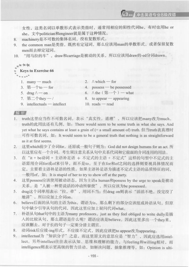 电子书英语专业8级改错冲击波（2014黄皮）_英语专八真题c_专八版本1(优先学)_专八各类练习(赠送资料)_冲击波专八改错专用书