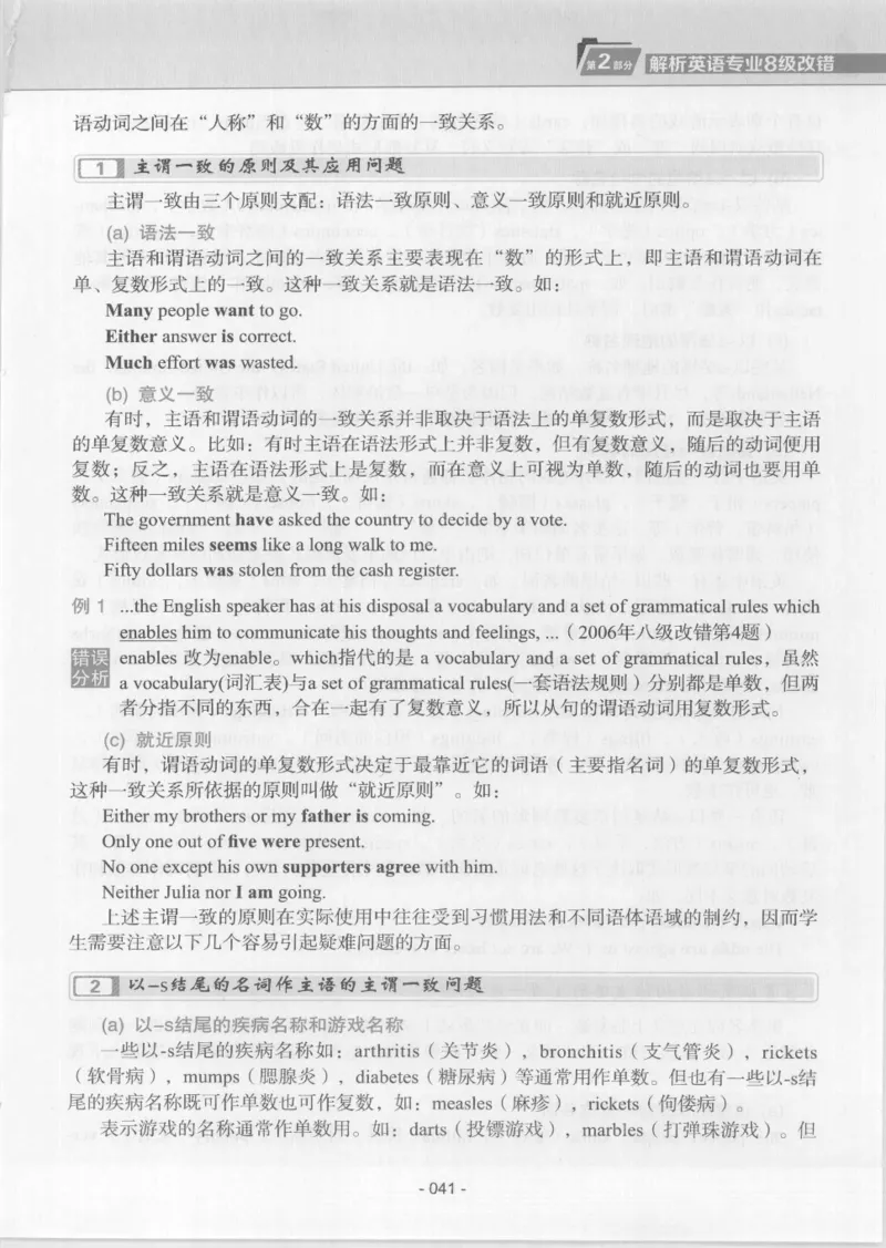 电子书英语专业8级改错冲击波（2014黄皮）_英语专八真题c_专八版本1(优先学)_专八各类练习(赠送资料)_冲击波专八改错专用书