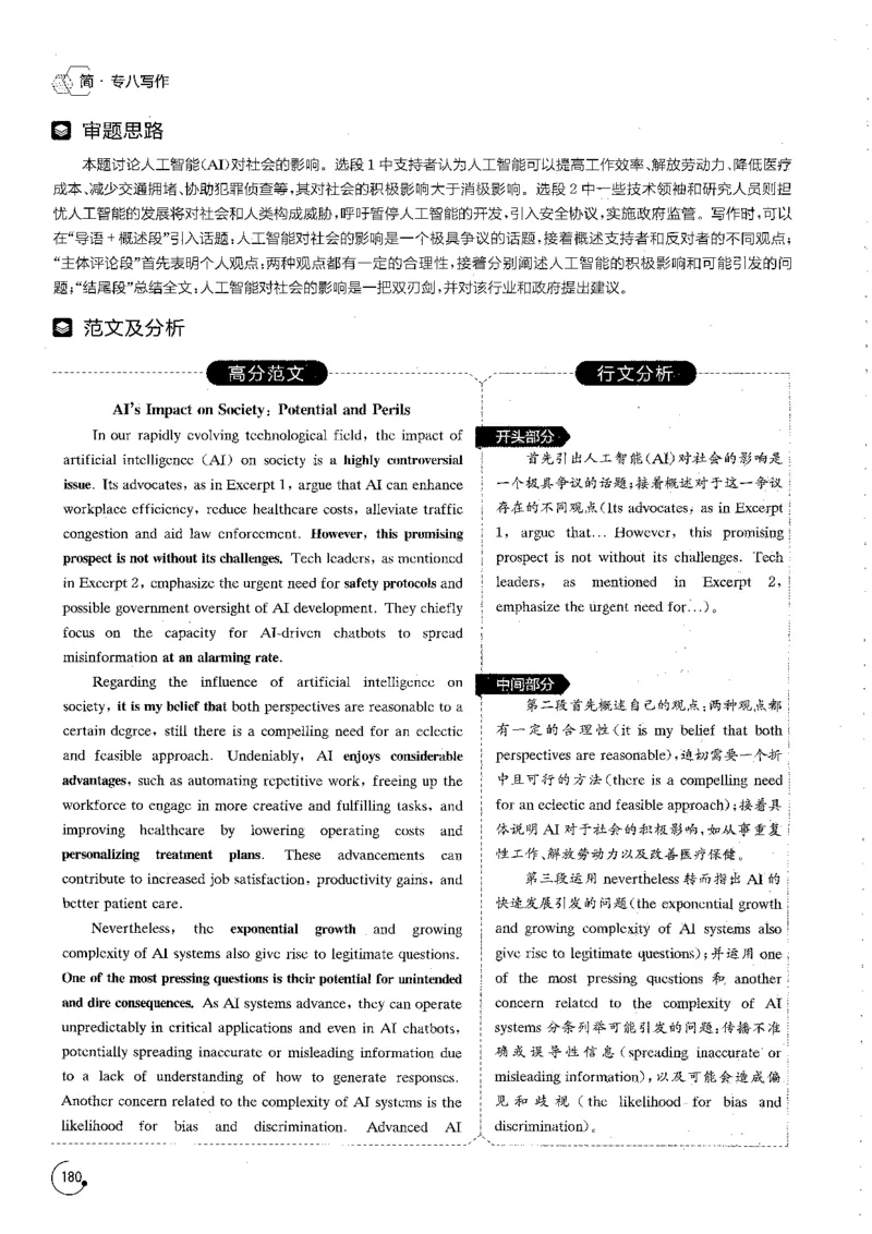 写作part3必备作文80篇_英语专八真题c_专八版本1(优先学)_专八各类练习(赠送资料)_星火专八练习_专八写作120篇_拆分版本