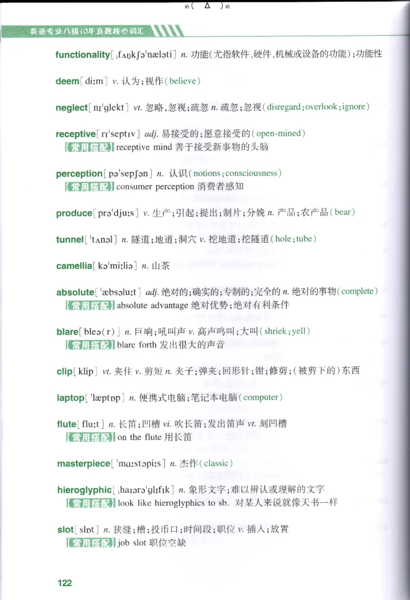 英语专八10年真题核心词汇Lesson1-21全_英语专八真题c_专八版本1(优先学)_专八各类练习(赠送资料)_华研专八练习_华研新版专八_华研专八词汇13000_赠送资料