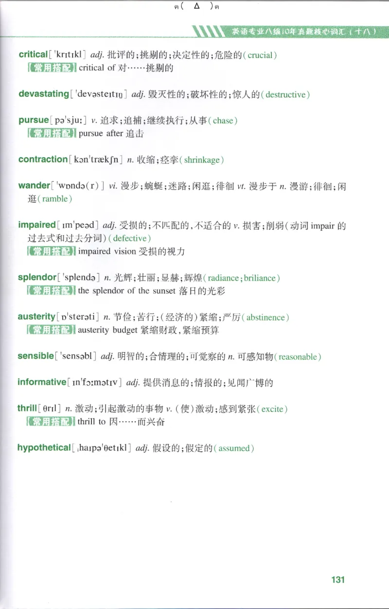 英语专八10年真题核心词汇Lesson1-21全_英语专八真题c_专八版本1(优先学)_专八各类练习(赠送资料)_华研专八练习_华研新版专八_华研专八词汇13000_赠送资料
