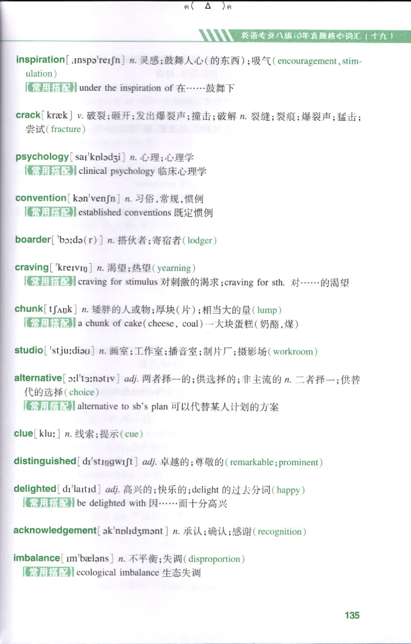 英语专八10年真题核心词汇Lesson1-21全_英语专八真题c_专八版本1(优先学)_专八各类练习(赠送资料)_华研专八练习_华研新版专八_华研专八词汇13000_赠送资料